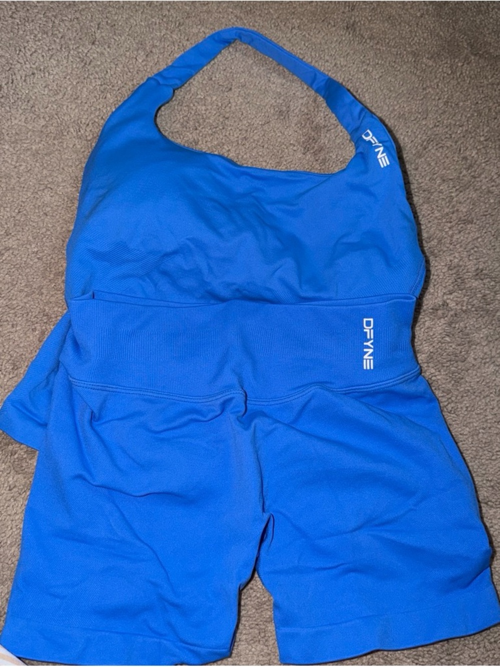 Impact dfyne electric blue set